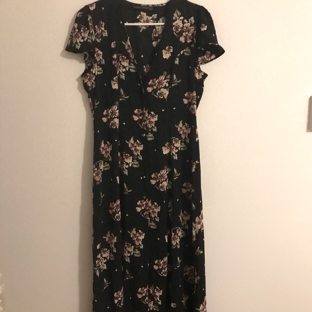 Zara floral dress